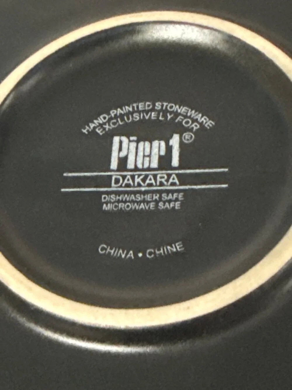 Pier 1 Imports Dakara Stoneware Dinner Plates 11
